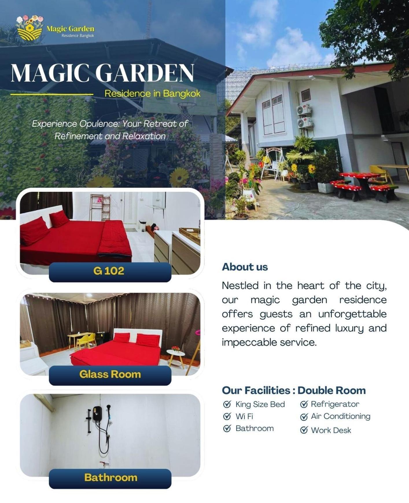 Magic Garden Residence Bangkok Kültér fotó