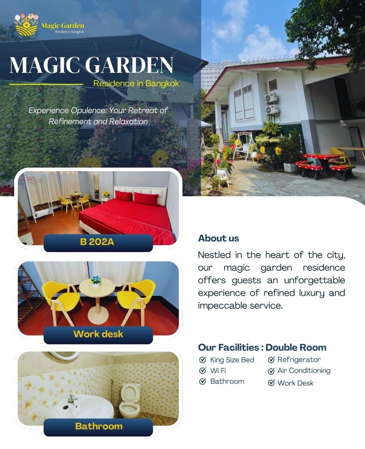 Magic Garden Residence Bangkok Kültér fotó
