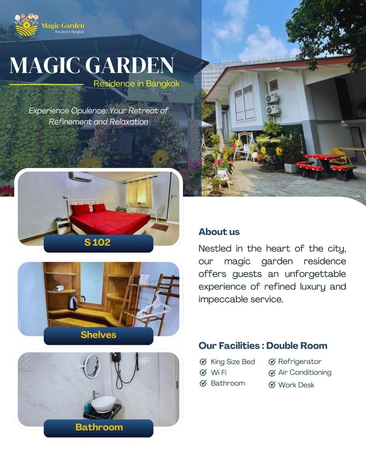 Magic Garden Residence Bangkok Kültér fotó