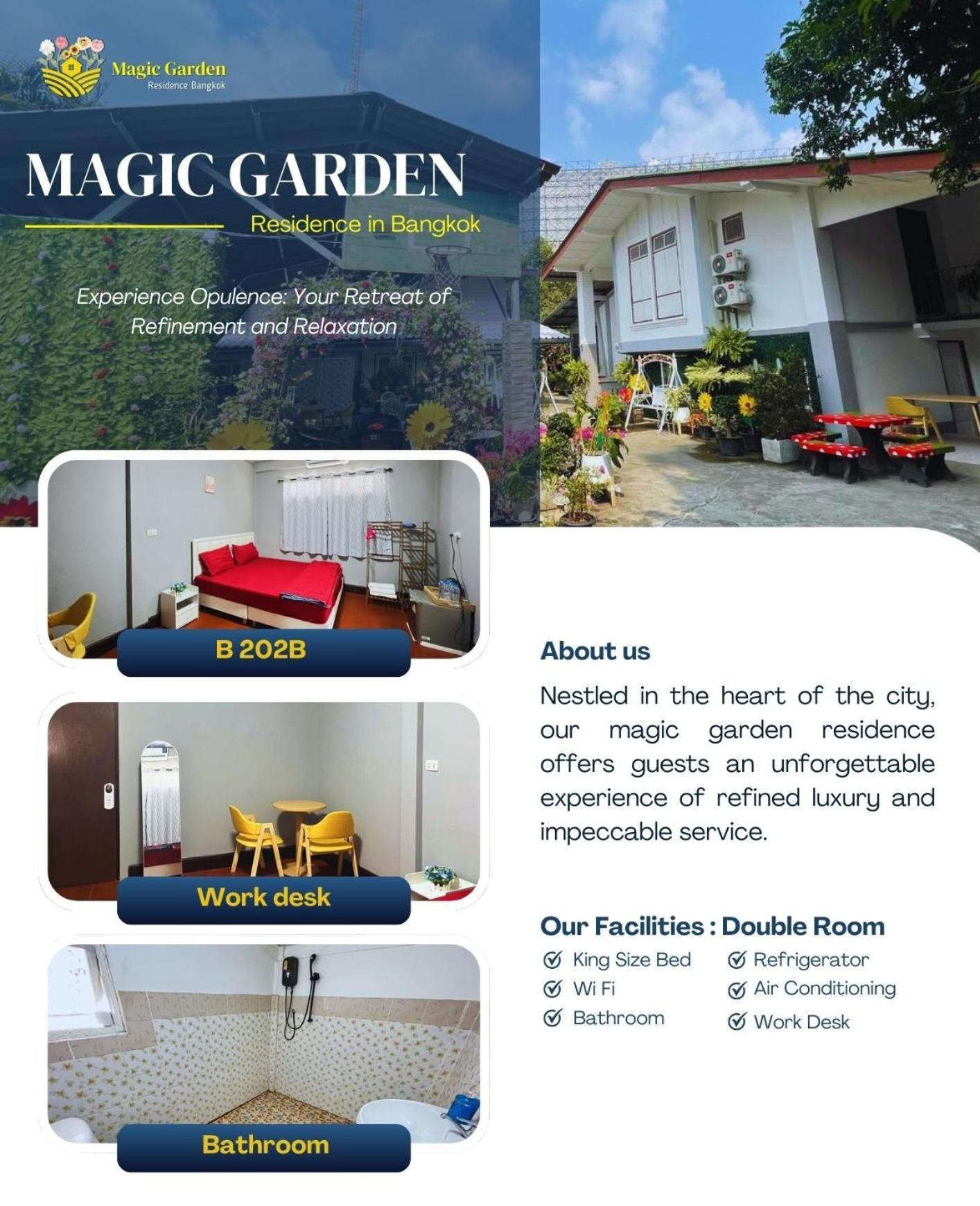 Magic Garden Residence Bangkok Kültér fotó